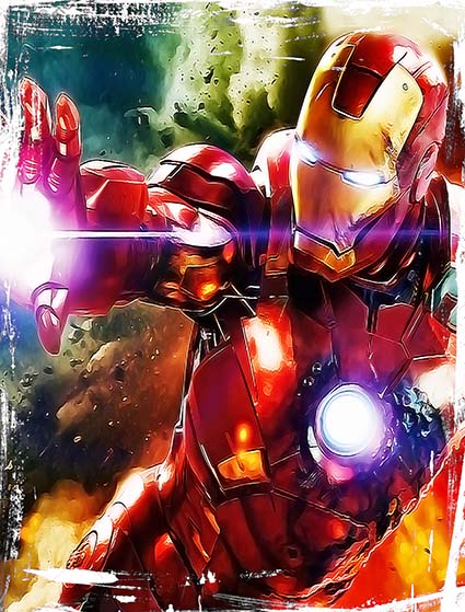 Regular Fit Printed T-Shirt Ironman — image 6