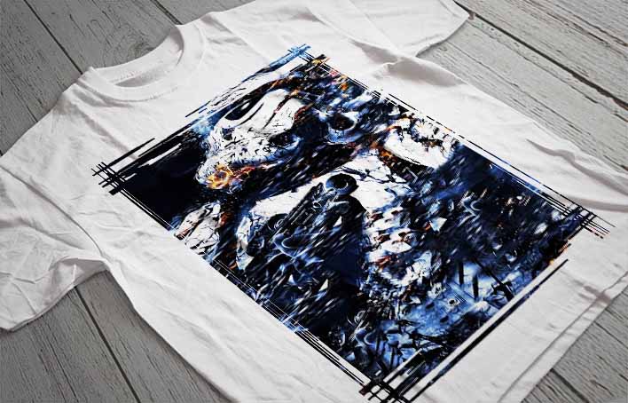 Regular Fit Printed T-Shirt Storm Trooper