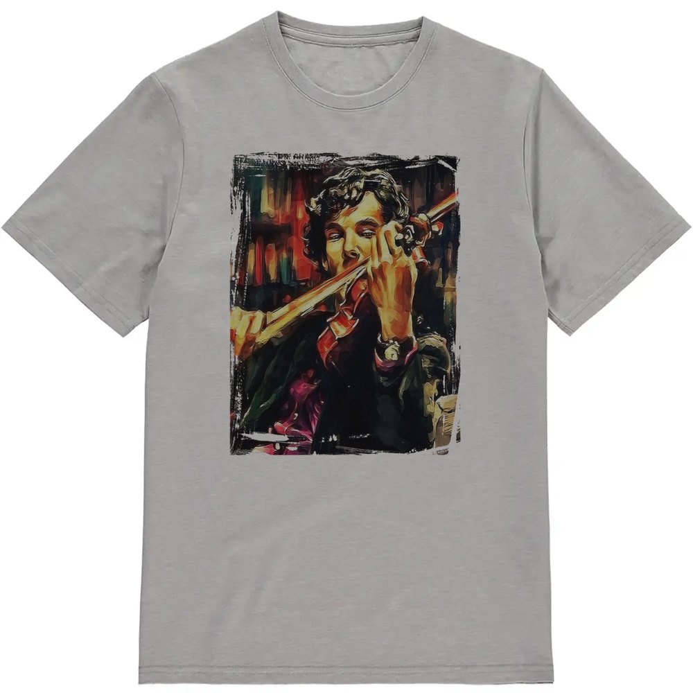 Regular Fit Printed T-Shirt Sherlock — image 3