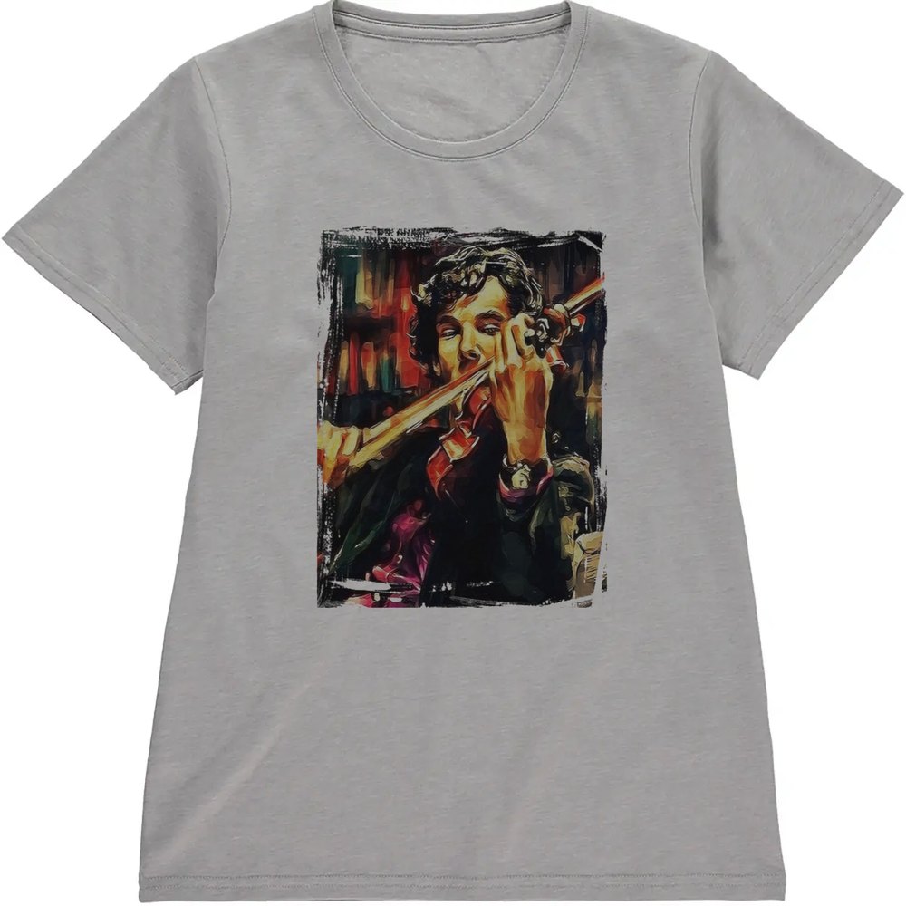 Regular Fit Printed T-Shirt Sherlock — image 5