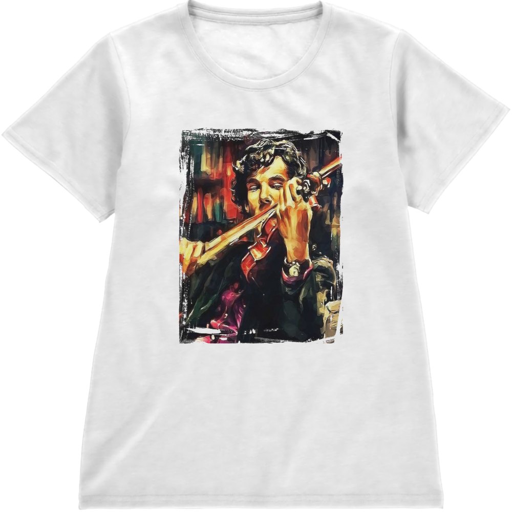 Regular Fit Printed T-Shirt Sherlock — image 4