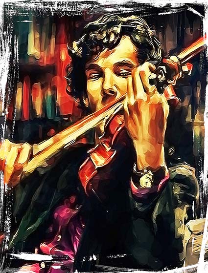 Regular Fit Printed T-Shirt Sherlock — image 6