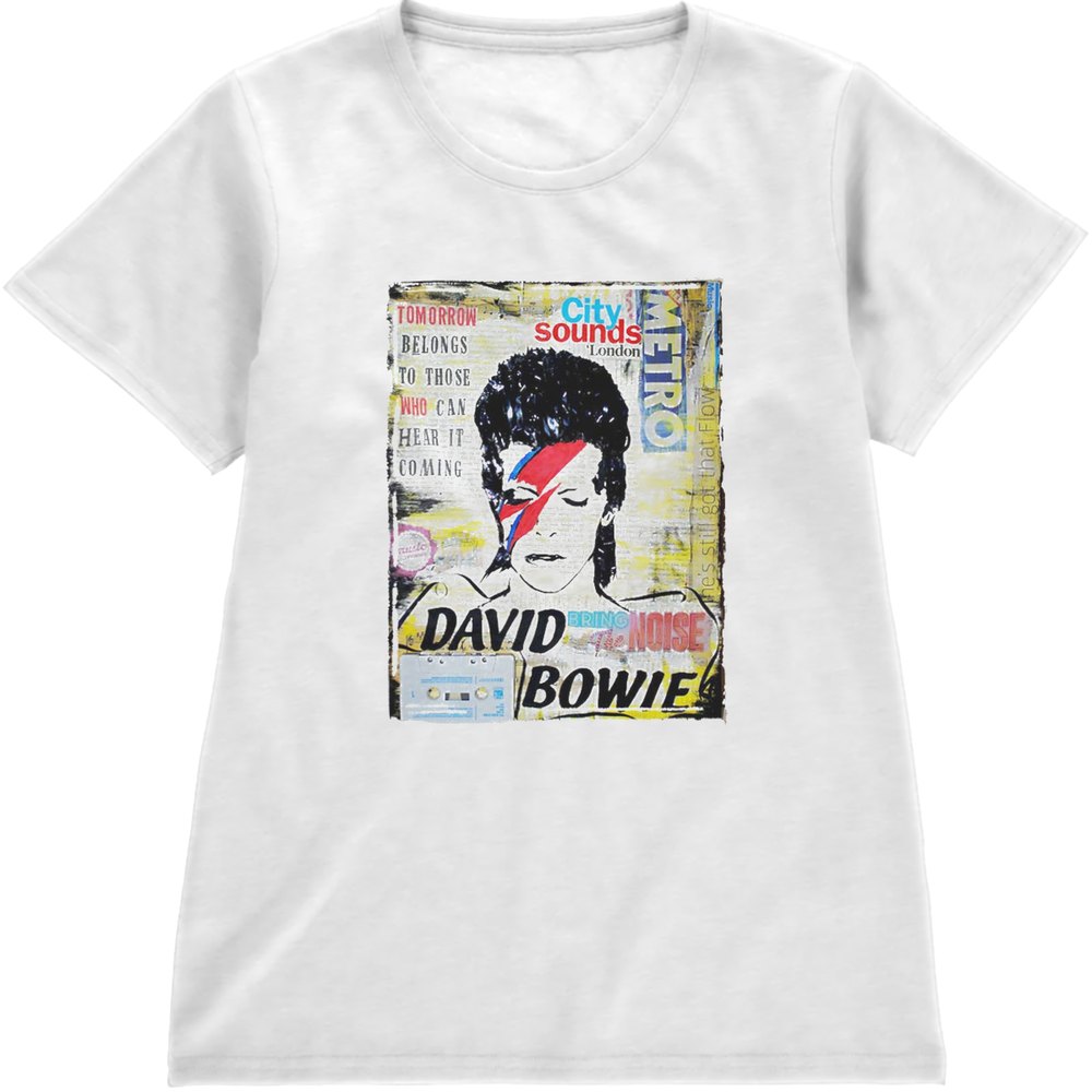 Regular Fit Printed T-Shirt David Bowie — image 4