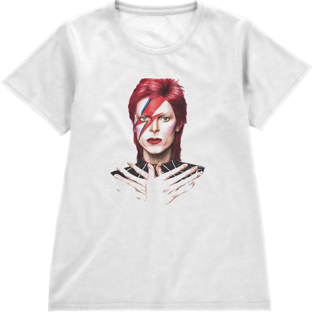 Regular Fit Printed T-Shirt David Bowie — image 4