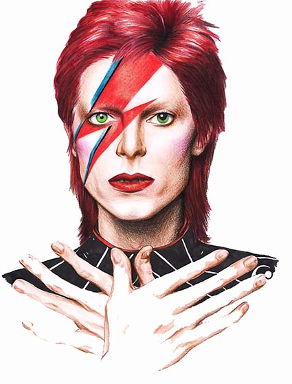 Regular Fit Printed T-Shirt David Bowie — image 6