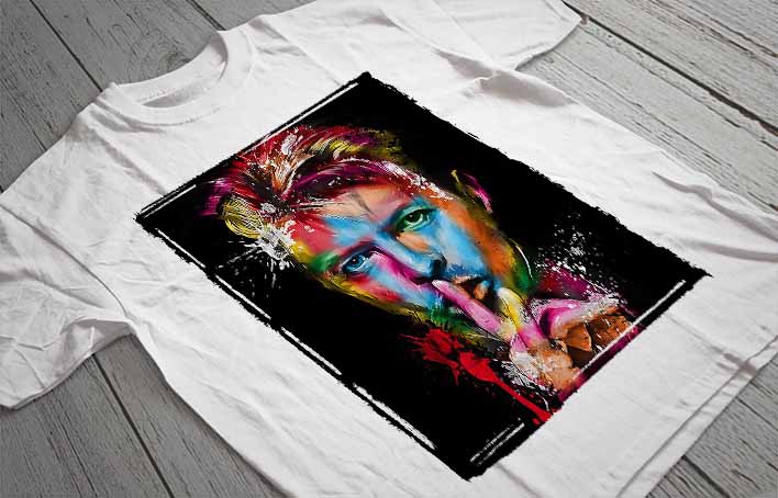 Regular Fit Printed T-Shirt David Bowie