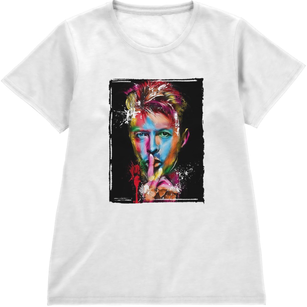 Regular Fit Printed T-Shirt David Bowie — image 4