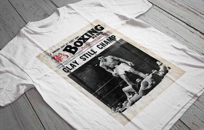 Regular Fit Printed T-Shirt Muhammad Ali