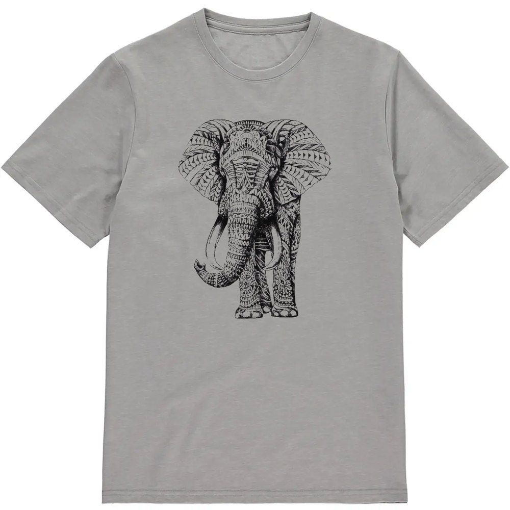 Regular Fit Printed T-Shirt Elephant — image 3