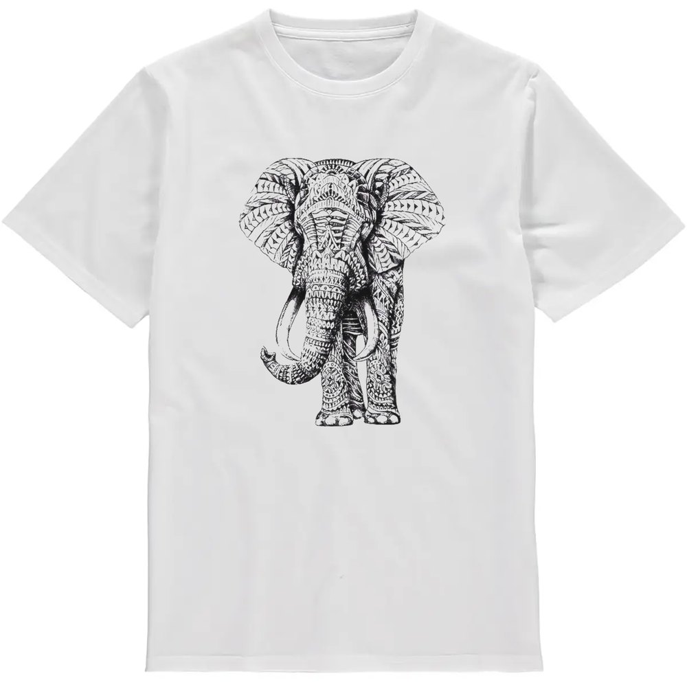 Regular Fit Printed T-Shirt Elephant — image 2