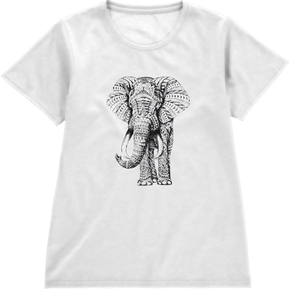 Regular Fit Printed T-Shirt Elephant — image 4