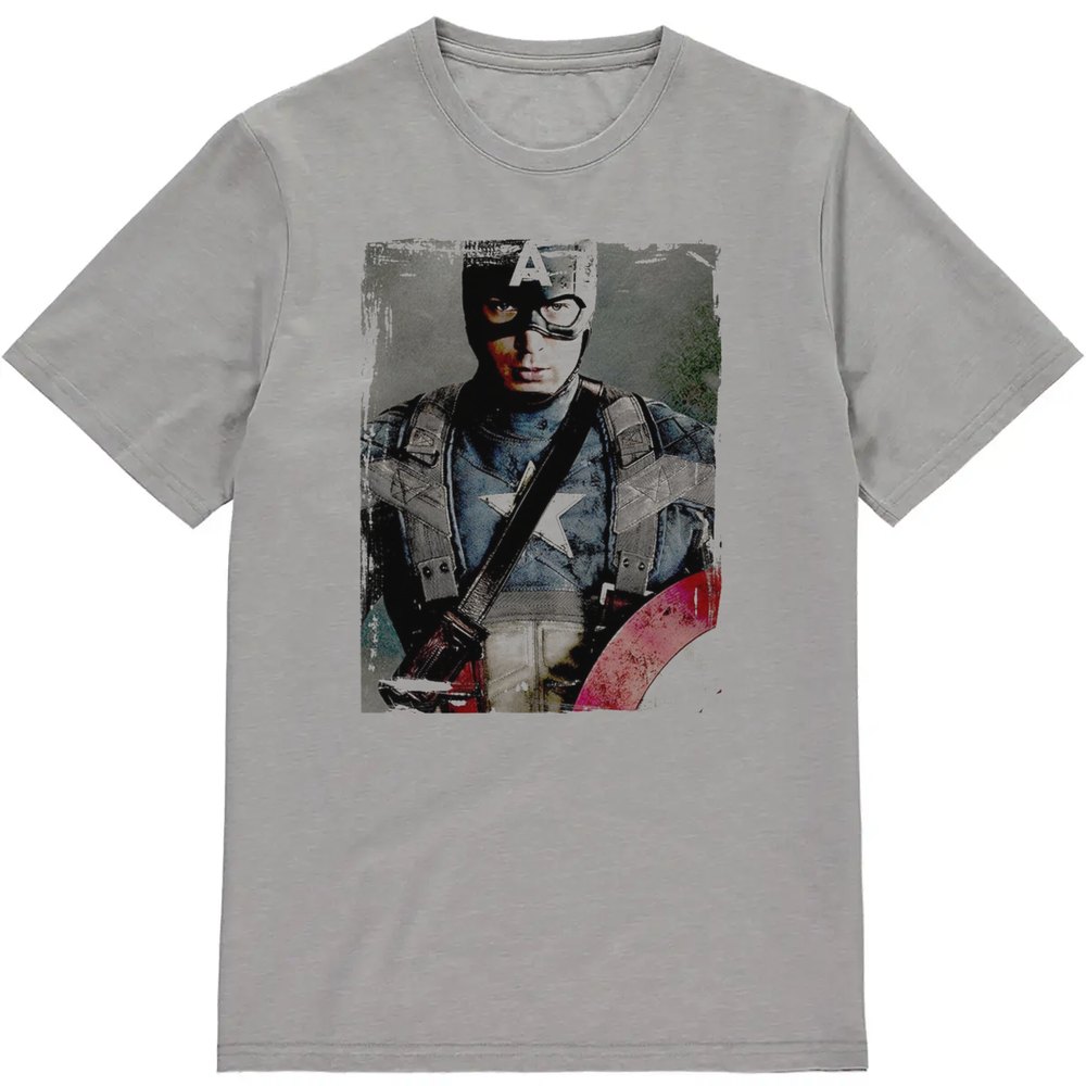Regular Fit Printed T-Shirt Captain America — image 3
