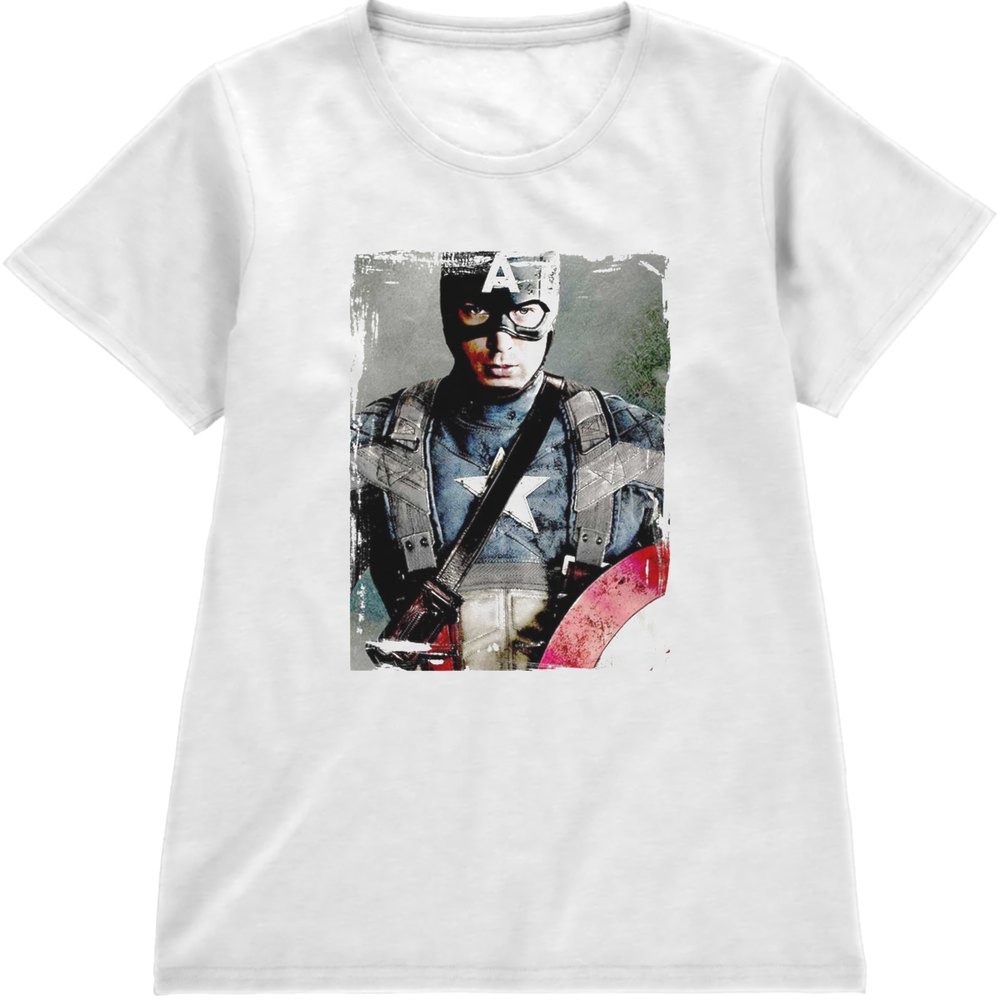 Regular Fit Printed T-Shirt Captain America — image 4
