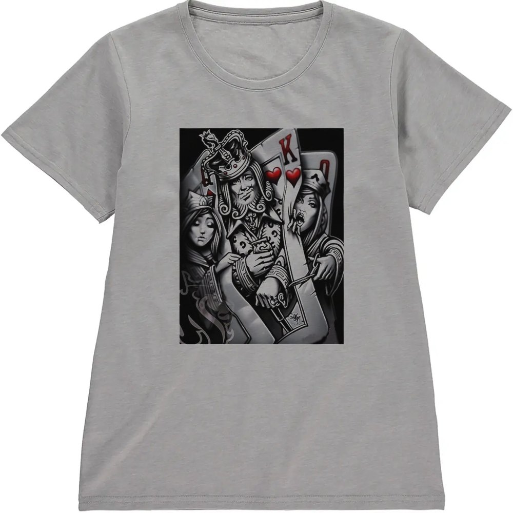 Regular Fit Printed T-Shirt Playing Cards — image 5