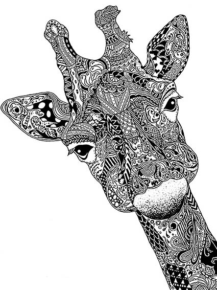 Regular Fit Printed T-Shirt Giraffe — image 6