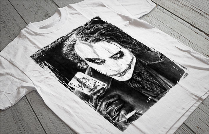 Regular Fit Printed T-Shirt Joker