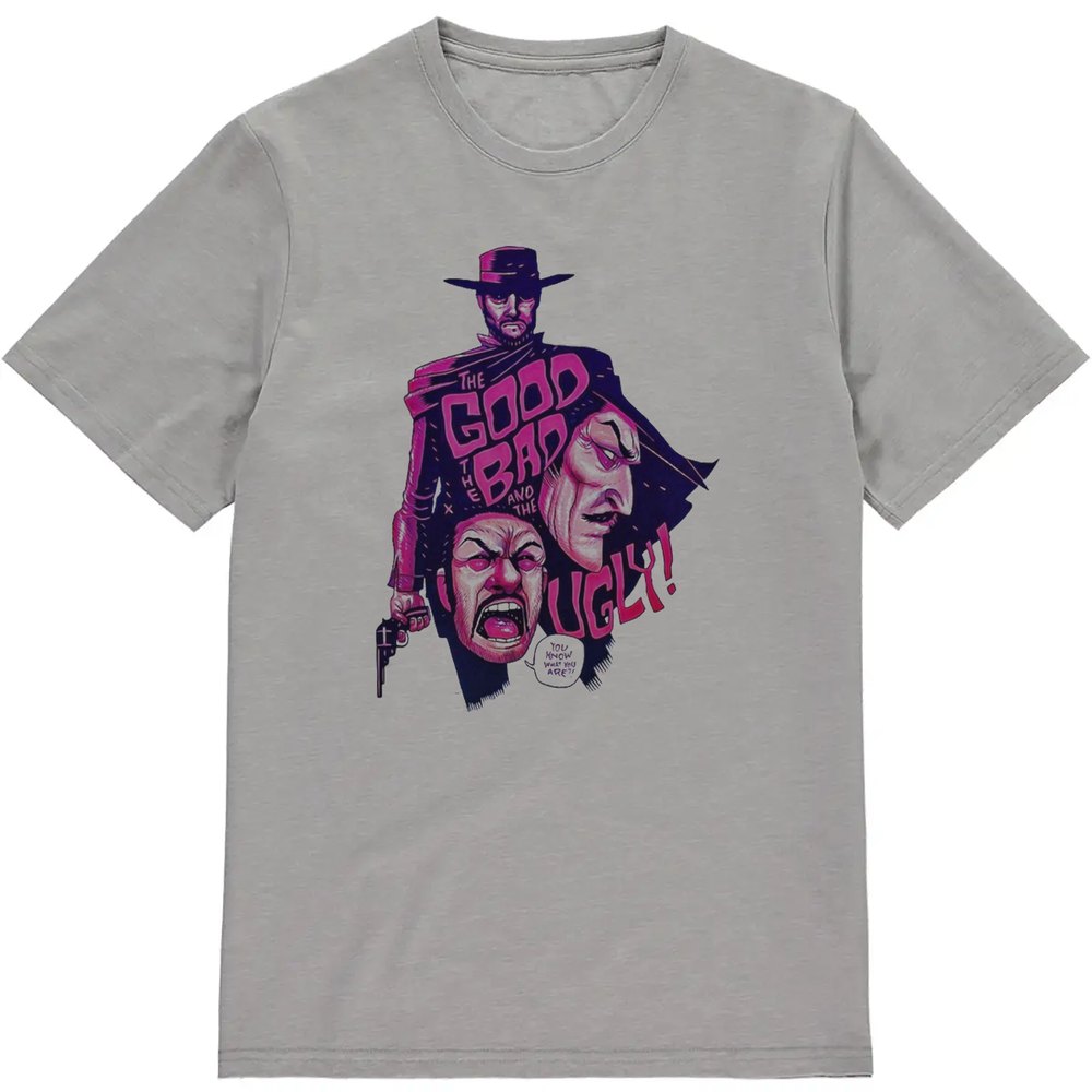 Regular Fit Printed T-Shirt The Good The Bad and The Ugly — image 3