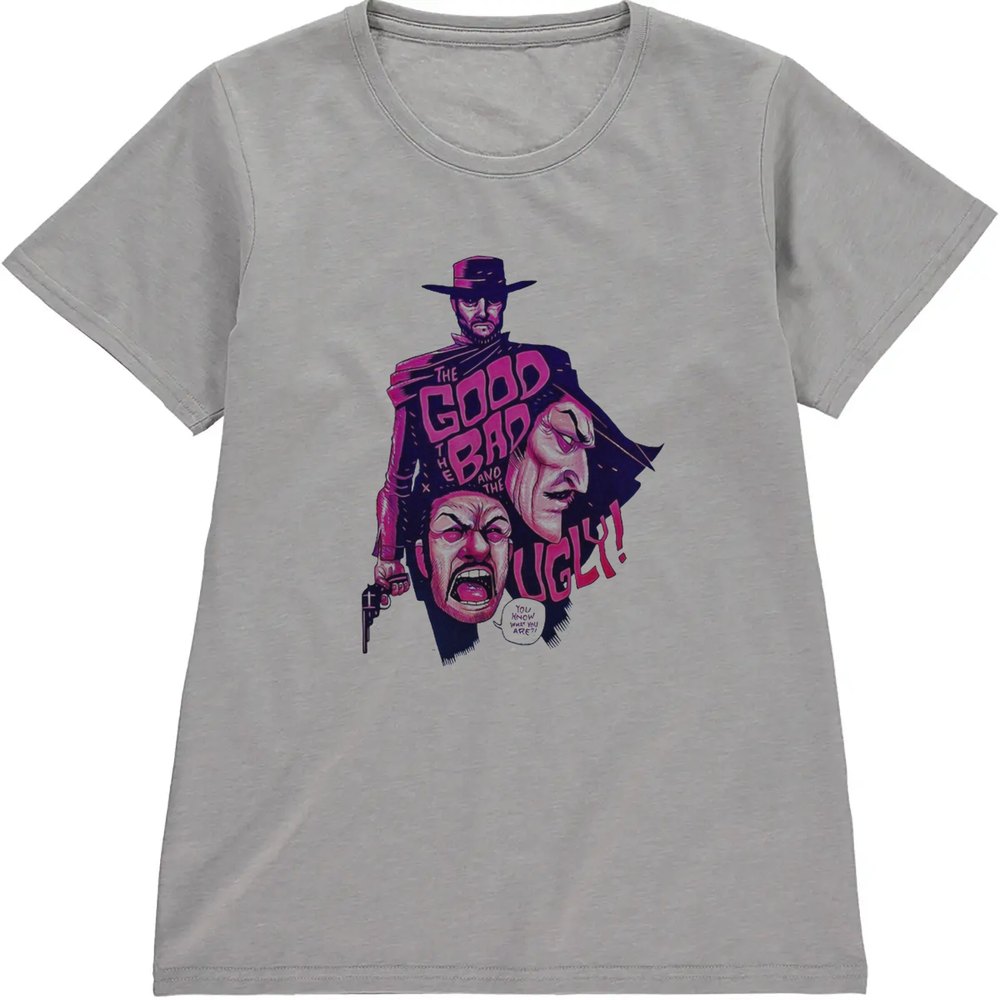 Regular Fit Printed T-Shirt The Good The Bad and The Ugly — image 5