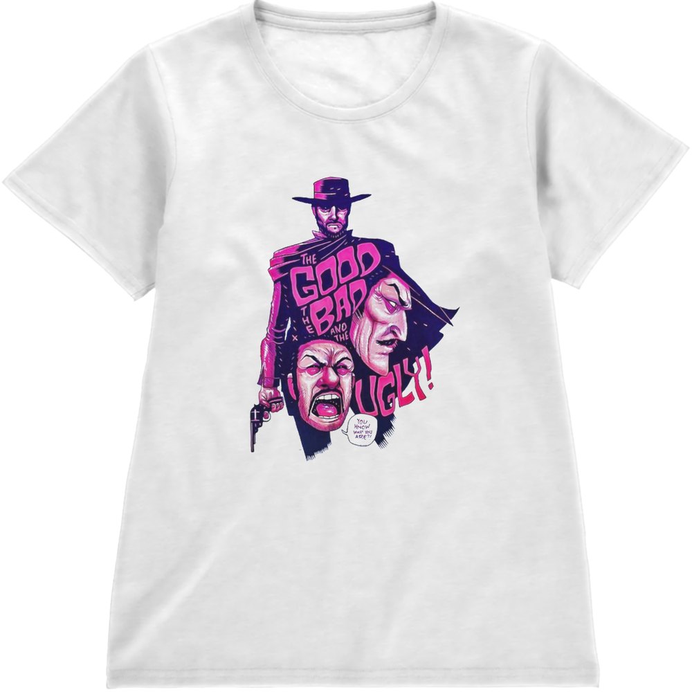 Regular Fit Printed T-Shirt The Good The Bad and The Ugly — image 4