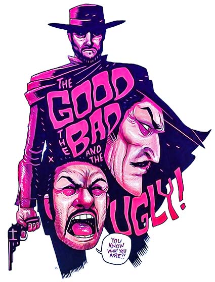 Regular Fit Printed T-Shirt The Good The Bad and The Ugly — image 6
