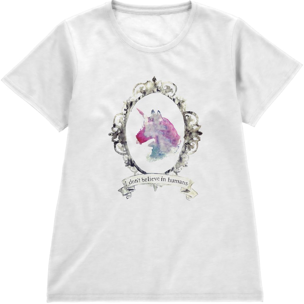 Regular Fit Printed T-Shirt Unicorn — image 4