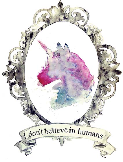Regular Fit Printed T-Shirt Unicorn — image 6