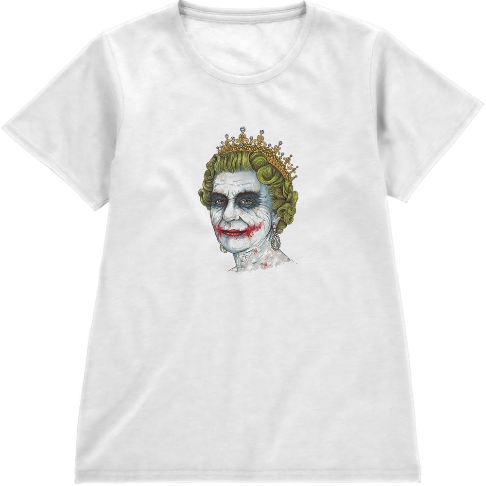 Regular Fit Printed T-Shirt Joker Queen — image 4