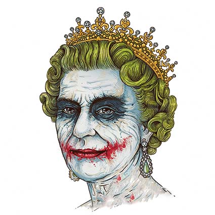 Regular Fit Printed T-Shirt Joker Queen — image 6