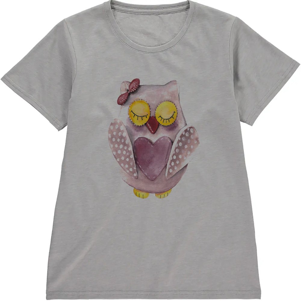 Regular Fit Printed T-Shirt Owl — image 5