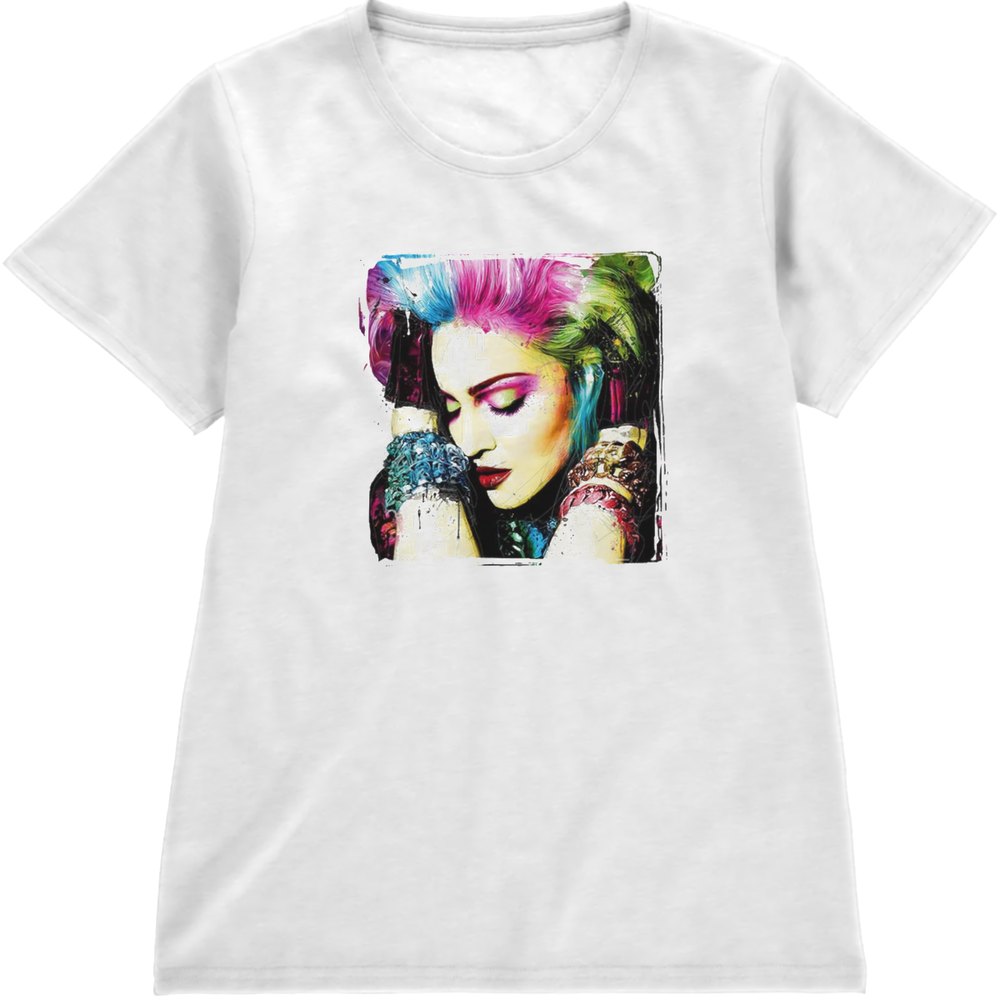 Regular Fit Printed T-Shirt Madonna — image 4