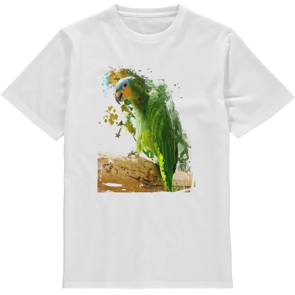 Regular Fit Printed T-Shirt Bird — image 2