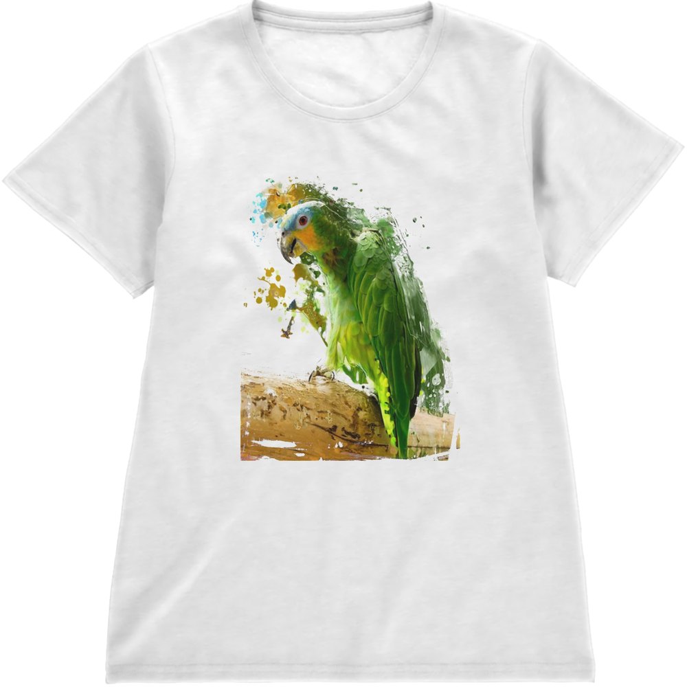 Regular Fit Printed T-Shirt Bird — image 4