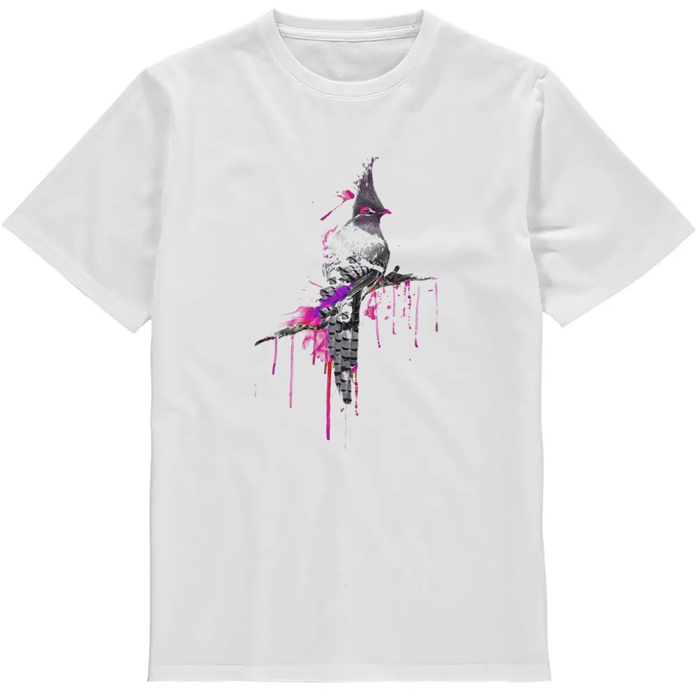 Regular Fit Printed T-Shirt Bird — image 2