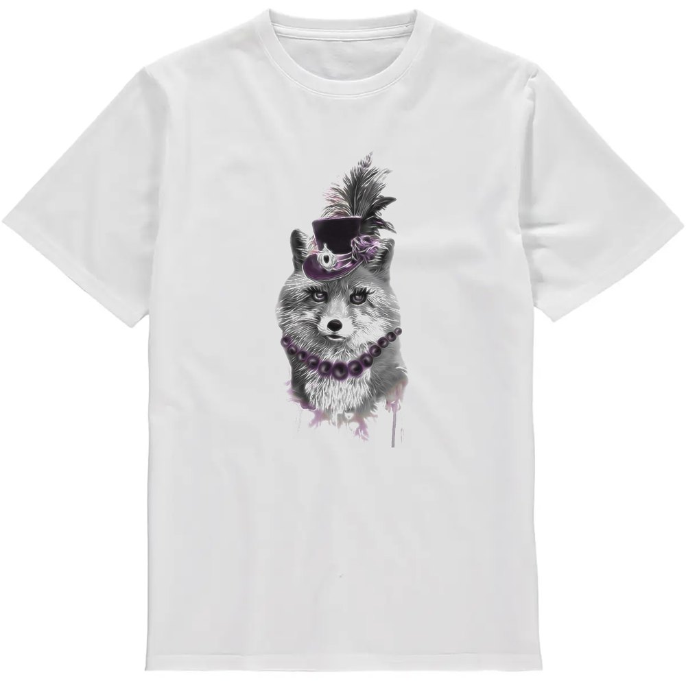 Regular Fit Printed T-Shirt Fox — image 2