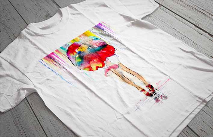 Regular Fit Printed T-Shirt Woman