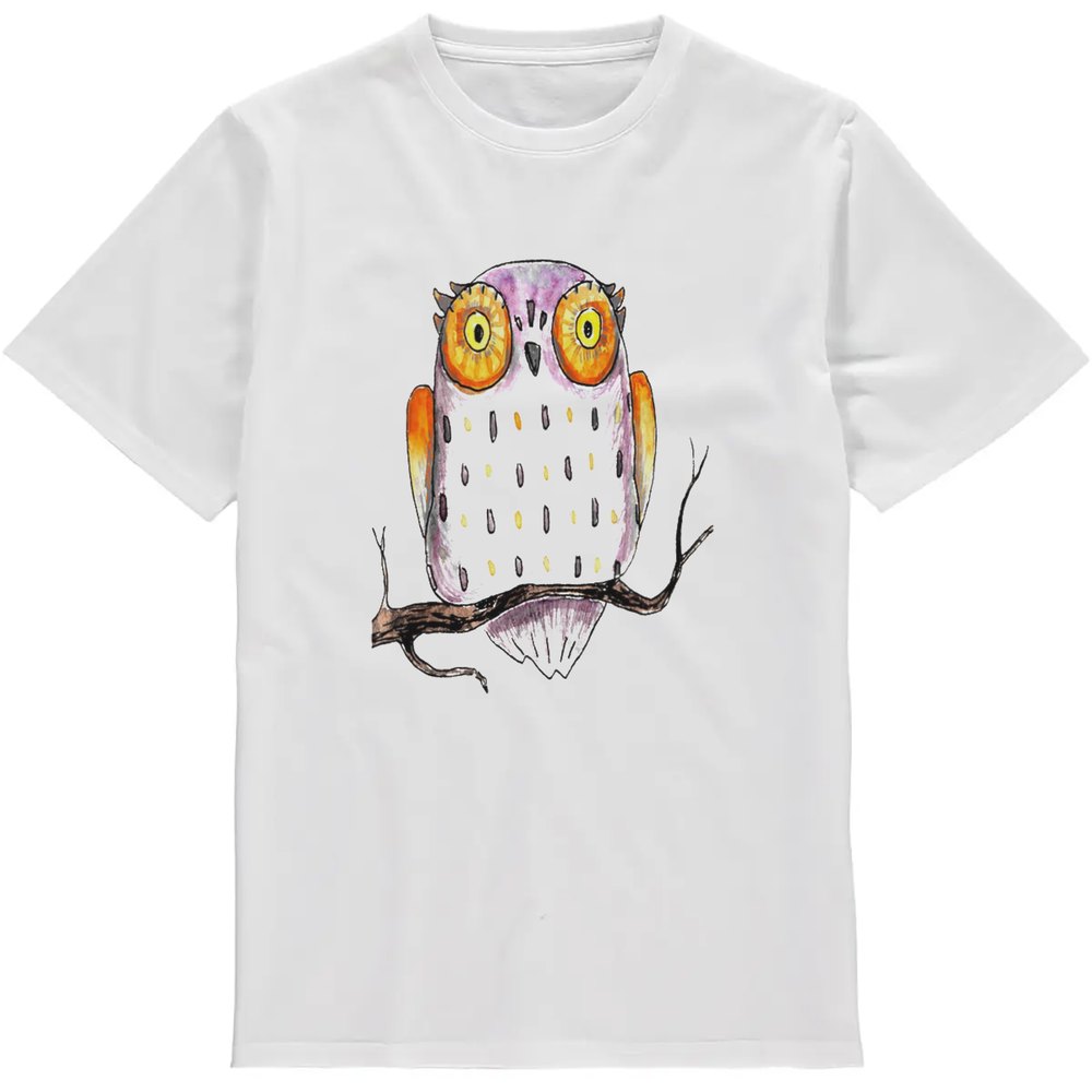 Regular Fit Printed T-Shirt Owl — image 2