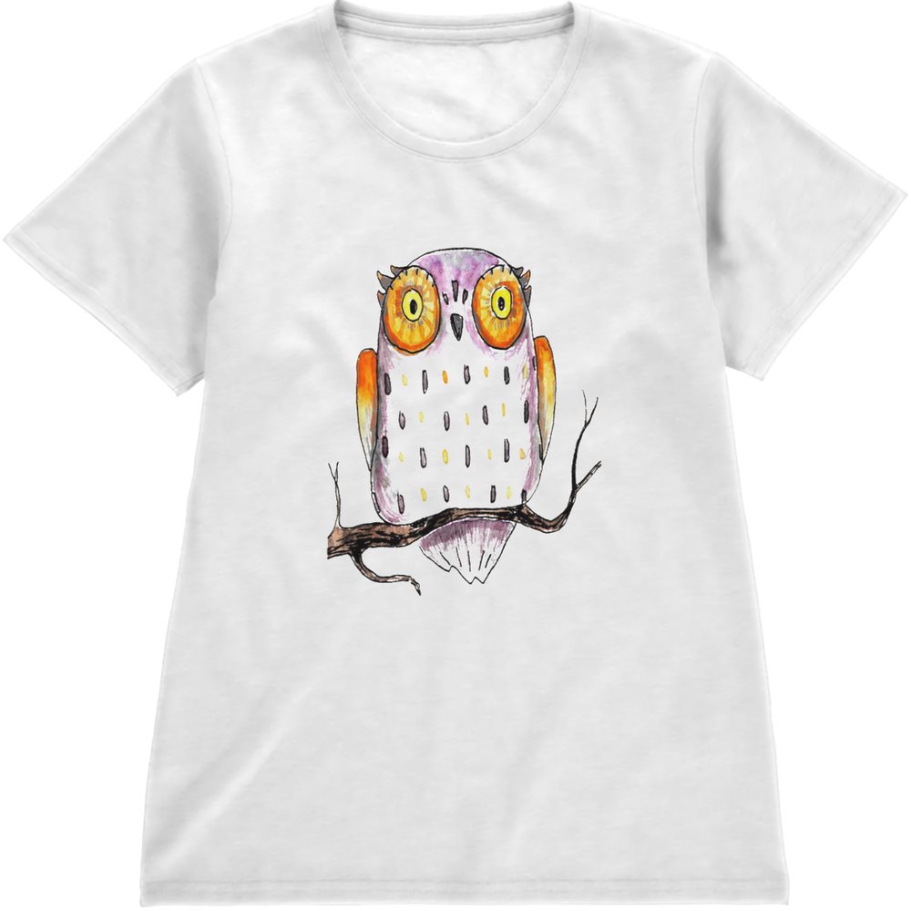 Regular Fit Printed T-Shirt Owl — image 4