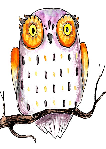 Regular Fit Printed T-Shirt Owl — image 6