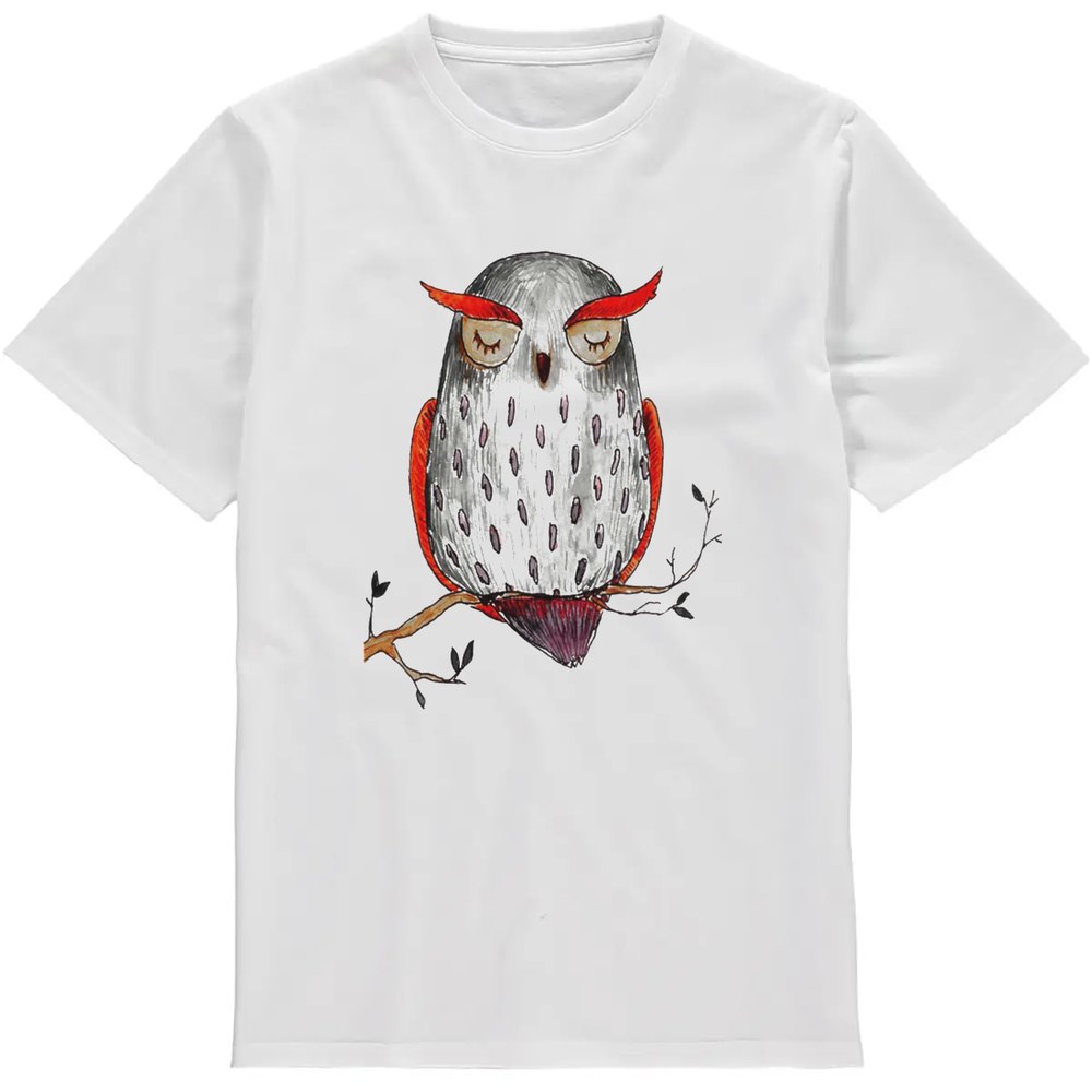 Regular Fit Printed T-Shirt Owl — image 2