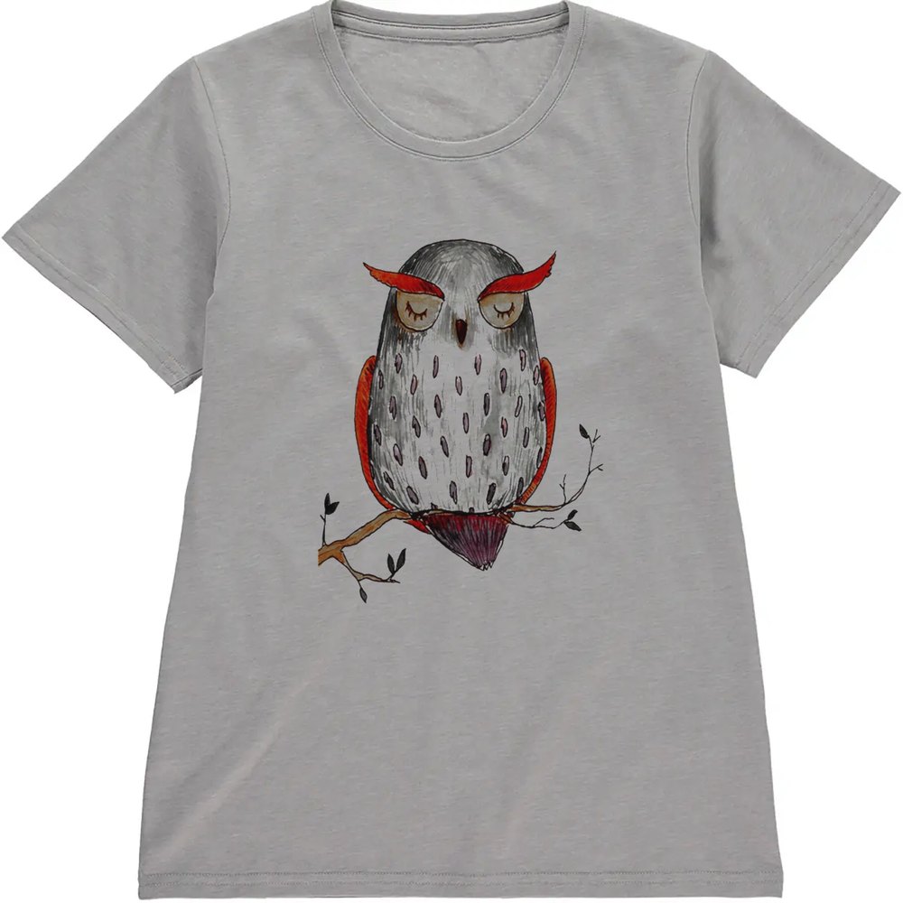 Regular Fit Printed T-Shirt Owl — image 5