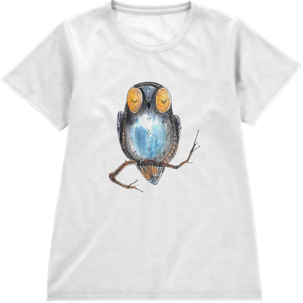 Regular Fit Printed T-Shirt Owl — image 4