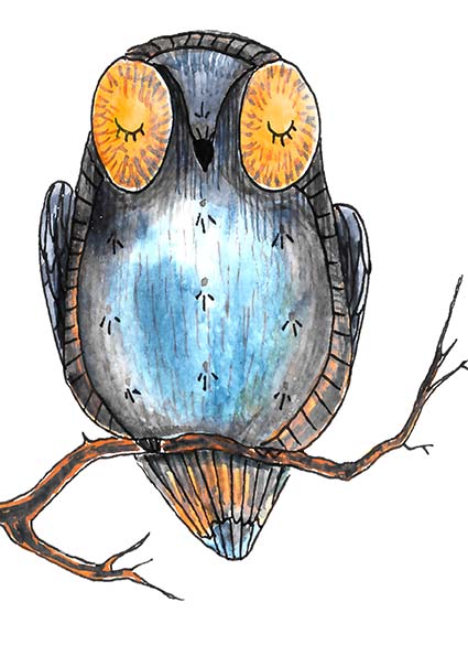 Regular Fit Printed T-Shirt Owl — image 6