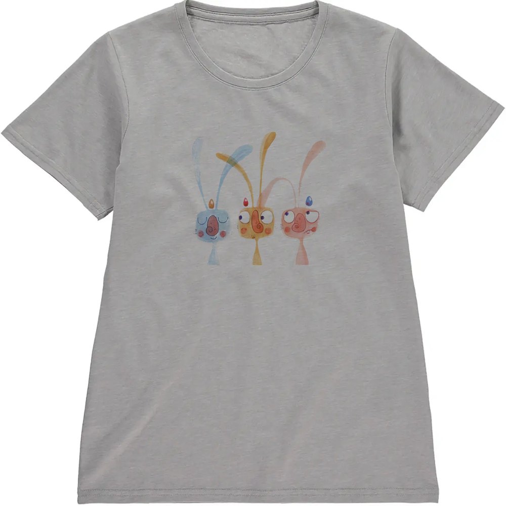 Regular Fit Printed T-Shirt Rabbits — image 5