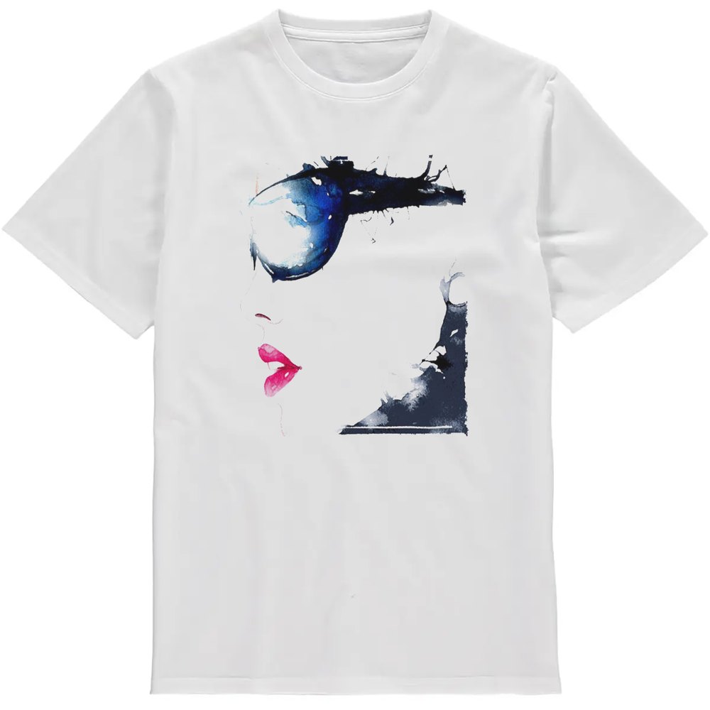 Regular Fit Printed T-Shirt Woman in Sunglasses — image 2