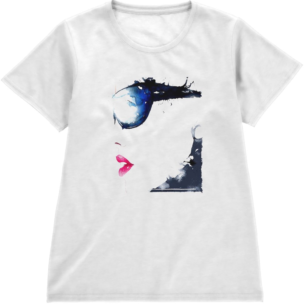Regular Fit Printed T-Shirt Woman in Sunglasses — image 4