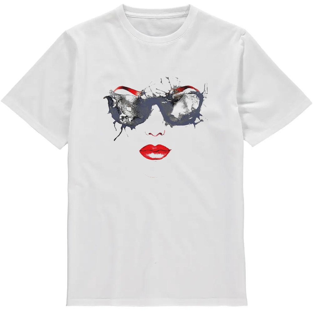 Regular Fit Printed T-Shirt Woman in Sunglasses — image 2