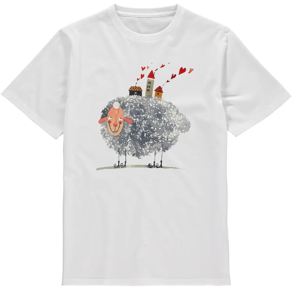 Regular Fit Printed T-Shirt Sheep — image 2
