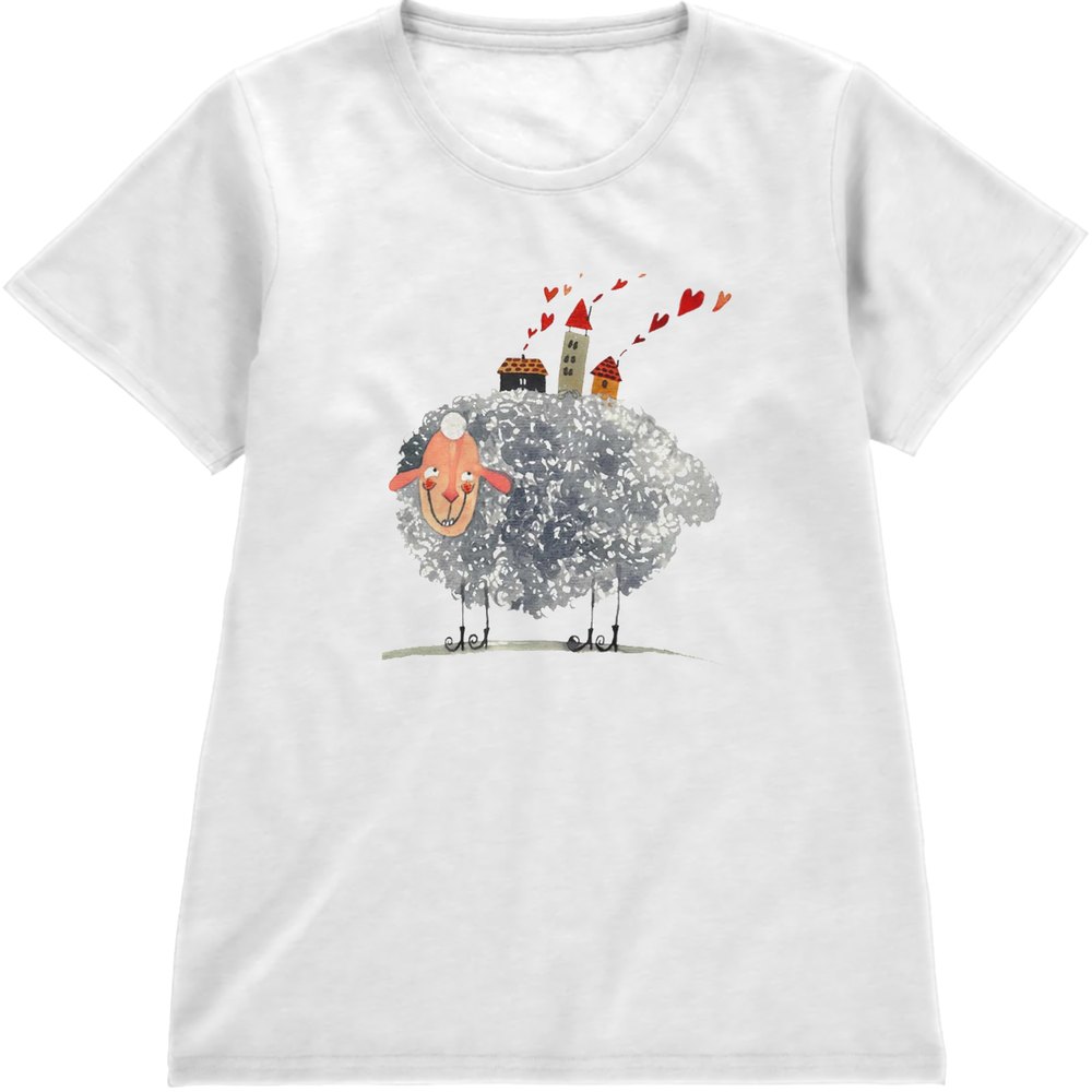 Regular Fit Printed T-Shirt Sheep — image 4
