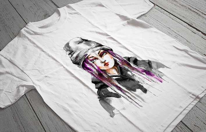 Regular Fit Printed T-Shirt Woman