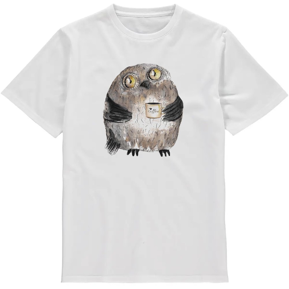 Regular Fit Printed T-Shirt Owl — image 2